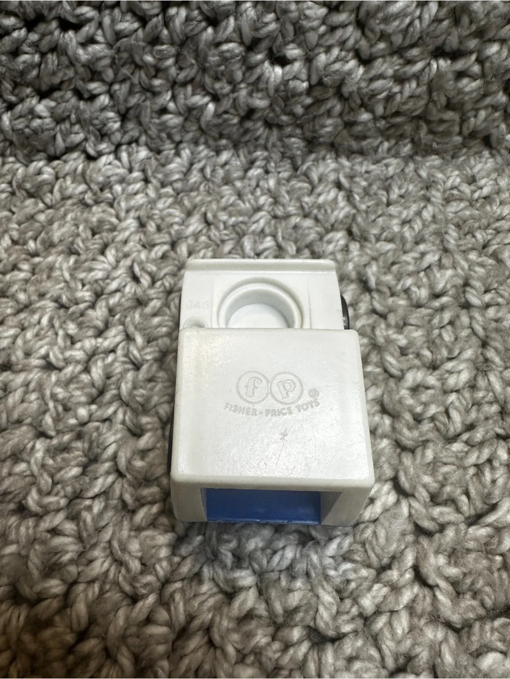 Vintage 1986 Fisher Price Little People Mail Truck Vehicle With Mailman Figure